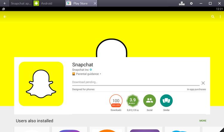 Snapchat Download For Mac