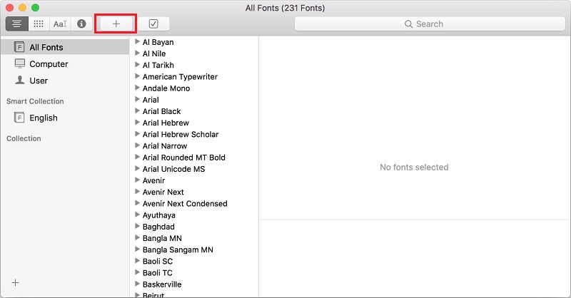 Download Fonts To Mac